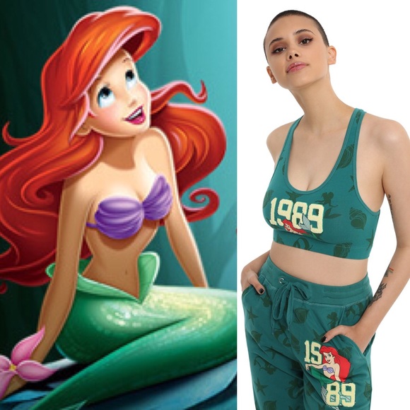 Hot Topic Other - 📛SOLD📛🎶The Little🧜‍♀️Joggers &Sports Bra🎶